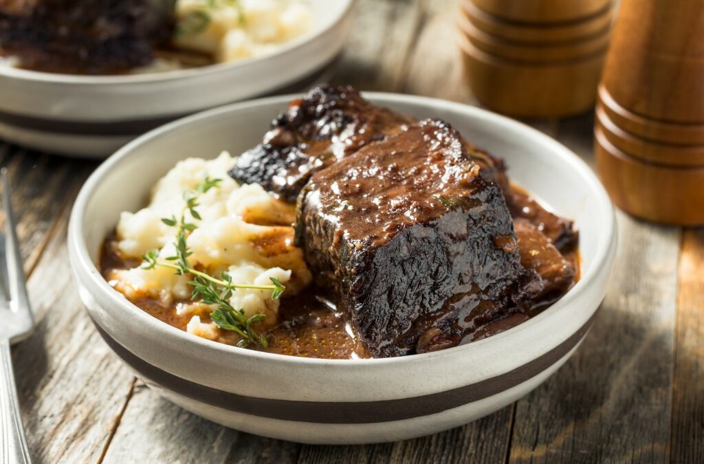 Schmorbraten in Olivenöl